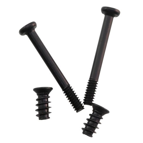68PCS Computer Cooling Fan Screw Kit Chassis Cooling Fan Mounting Screws Carbon Steel 6-32 x 30mm M5x10mm 34 Each for Power Supply Motherboard Hard Drive Black in Saudi Arabia