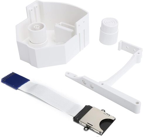 Memory Card Mount Kit, 3D Print Extension Memory Card Extender Adapter Mount Kit for Holder Gdemu, Effective Ventilation and Heat Dissipation(White) in Saudi Arabia