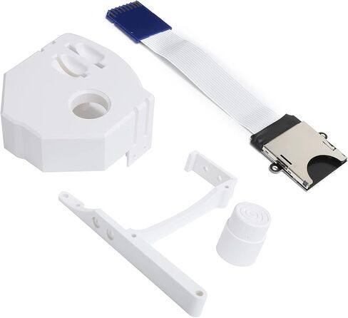Memory Card Mount Kit, 3D Print Extension Memory Card Extender Adapter Mount Kit for Holder Gdemu, Effective Ventilation and Heat Dissipation(White) in Saudi Arabia