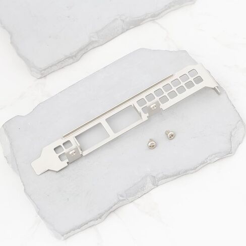 2Pcs Network Card Full Profile PCI Bracket with Screws Compatible with Supermicro AOC-STG-i2T in Saudi Arabia