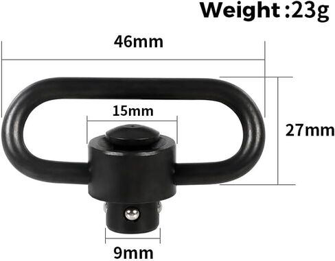 QD Sling Swivel Mount, 1.5" Sling Swivels 1.5 Inches in Saudi Arabia