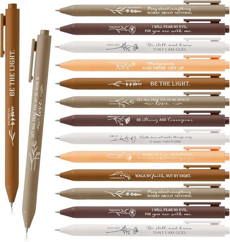 50 Pcs Christian Gifts Scripture Ballpoint Pens Bulk Party Favors for Church Office Sunday School Bible Study Supplies Women Men Birthday Christmas Religious Inspirational Gifts in Saudi Arabia
