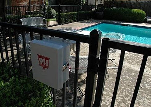 Emergency 911 Only Cellphone with Weatherproof Outdoor Enclosure Phone Box Cabinet in Saudi Arabia