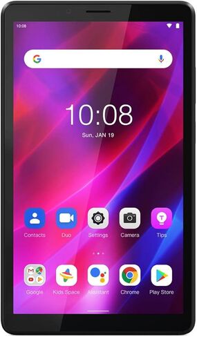 Lenovo Tab M10 10.1" Idea Android Tablet, 256GB Storage (128GB eMMC+128GB SD Card), FHD+ (1920x1200), 8-Core MediaTek, Ultra-Light Design for Kid, Student, Gaming, Long Battery Life, 8MP+5MP Camera in Saudi Arabia