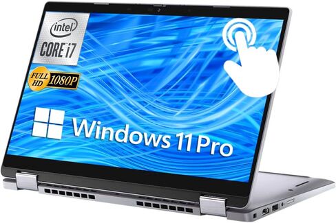 كمبيوتر محمول Dell Latitude 5320 2 في 1 يعمل باللمس، 13.3 بوصة FHD (1920 × 1080) كمبيوتر محمول للأعمال، رباعي النواة i7-1185G7 حتى 4.8 جيجا هرتز، 16 جيجا DDR4 RAM 512 جيجا SSD، لوحة مفاتيح بإضاءة خلفية، Windows 11 Pro (متجدد) in Saudi Arabia