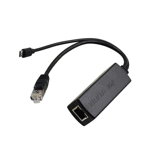 Gigabit POE Splitter 10/100/1000Mbps 48V to 5V/12V USB/Type-C/DC Power Over Ethernet(Micro USB 5V 2A,100Mbps) in Saudi Arabia