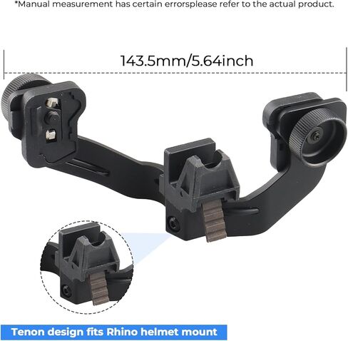YSS PVS 14 J ARM Binocular Monocular Night Vision Mount Dual J-ARM Dovetail Mount in Saudi Arabia