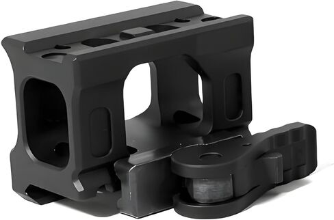 Red Dot Scopes Riser QD Mount 1.54 "ارتفاع لـ T1 T2 H1 H2 مشاهد انعكاسية بصرية تكتيكية فصل سريع الفك يقبل جميع مهايئ قاعدة بصريات البصمة، يناسب التركيب القياسي للسكك الحديدية Picatinny مقاس 20 مم in Kuwait