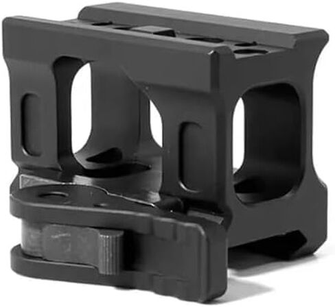 Red Dot Scopes Riser QD Mount 1.54 "ارتفاع لـ T1 T2 H1 H2 مشاهد انعكاسية بصرية تكتيكية فصل سريع الفك يقبل جميع مهايئ قاعدة بصريات البصمة، يناسب التركيب القياسي للسكك الحديدية Picatinny مقاس 20 مم in Kuwait