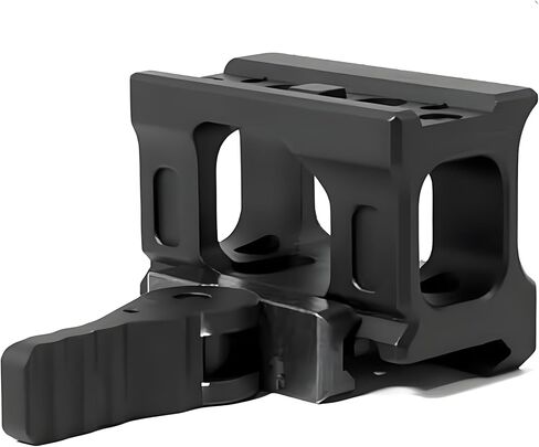 Red Dot Scopes Riser QD Mount 1.54 "ارتفاع لـ T1 T2 H1 H2 مشاهد انعكاسية بصرية تكتيكية فصل سريع الفك يقبل جميع مهايئ قاعدة بصريات البصمة، يناسب التركيب القياسي للسكك الحديدية Picatinny مقاس 20 مم in Kuwait
