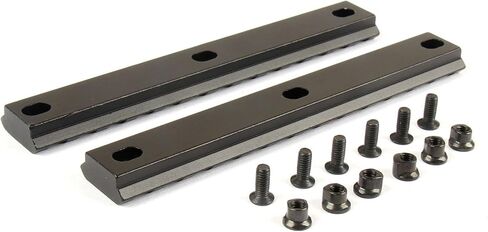 TACFUN 2PCS KEYMOD 13 Slot 5.3“ Aluminum Rail Mount Section Picatinny Weaver in Saudi Arabia