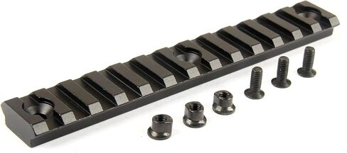 TACFUN 2PCS KEYMOD 13 Slot 5.3“ Aluminum Rail Mount Section Picatinny Weaver in Saudi Arabia