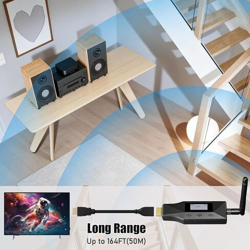 Tendak eARC/ARC إلى جهاز إرسال بلوتوث، eARC/ARC إلى سماعات رأس بلوتوث محول صوت مع شاشة عرض، يدعم الاتصال المتزامن لجهازين، وظيفة CEC in Kuwait