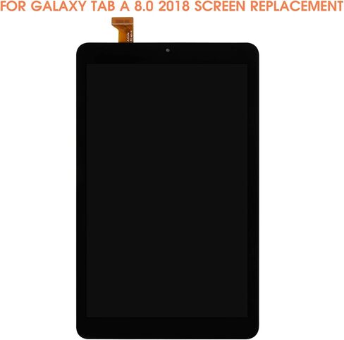 Screen Replacement for Samsung Galaxy Tab A 8.0 2018 LCD Display for Samsung Tab A 8.0 T387 SM-T387 SM-T387W SM-T387V Digitizer Screen Touch Assembly with Tools (Black) in Saudi Arabia