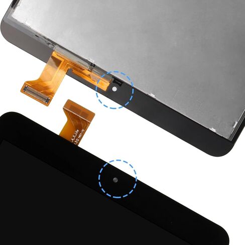 Screen Replacement for Samsung Galaxy Tab A 8.0 2018 LCD Display for Samsung Tab A 8.0 T387 SM-T387 SM-T387W SM-T387V Digitizer Screen Touch Assembly with Tools (Black) in Saudi Arabia