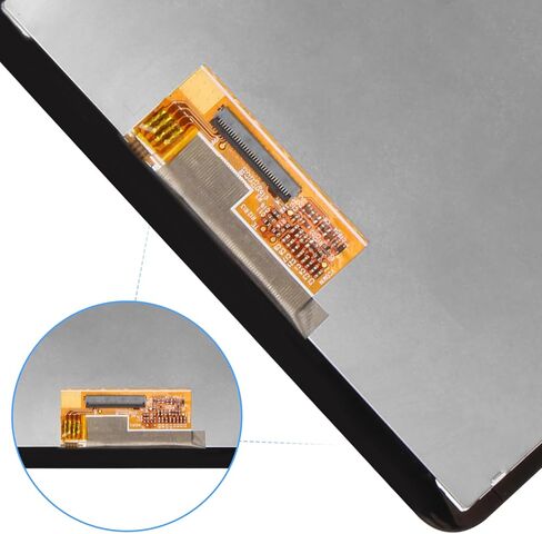 Screen Replacement for Samsung Galaxy Tab A 8.0 2018 LCD Display for Samsung Tab A 8.0 T387 SM-T387 SM-T387W SM-T387V Digitizer Screen Touch Assembly with Tools (Black) in Saudi Arabia
