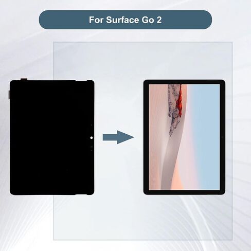 Screen Replacement for Microsoft Surface Go 2/3 10.5" LCD Display Digitizer Touch Screen Assembly with Tools Black in Saudi Arabia