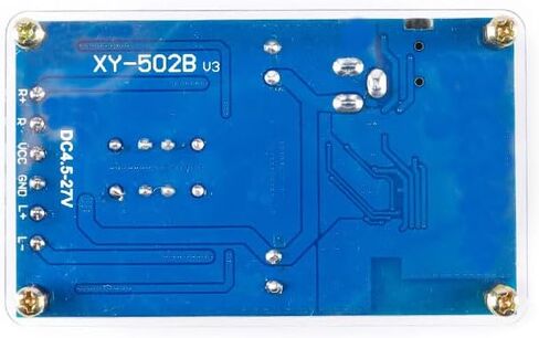 ZK-502B Bluetooth-Compatible Digital Amplifier Board 50Wx2 Dual Channel Amplifier Board with Shell Without POP Sound in Saudi Arabia