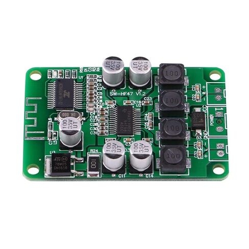 Bluetooth Power Amplifier Board, TPA3110 for 2x15W Bluetooth Audio Amplifier Module Board DC 10-25V Anti-Aging for Bluetooth Speaker in Saudi Arabia
