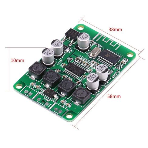 Bluetooth Power Amplifier Board, TPA3110 for 2x15W Bluetooth Audio Amplifier Module Board DC 10-25V Anti-Aging for Bluetooth Speaker in Saudi Arabia