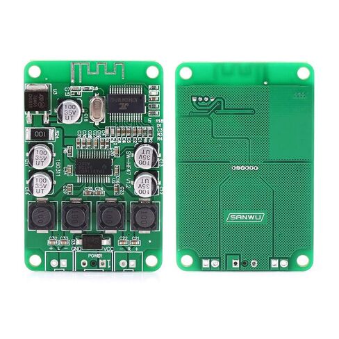 Bluetooth Power Amplifier Board, TPA3110 for 2x15W Bluetooth Audio Amplifier Module Board DC 10-25V Anti-Aging for Bluetooth Speaker in Saudi Arabia