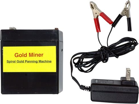 Gold Miner Battery Charger Package for Spiral Gold Panning Machine TGP-002 in Saudi Arabia