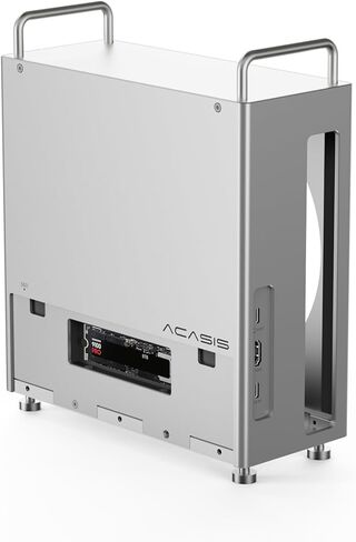 ACASIS 40 جيجابت في الثانية Mac mini M1/M2 Dock & Stand مع حاوية NVMe SSD، الألومنيوم Mac mini Hub، 4K60 هرتز HDMI، 2X10G USB A، 10G USB C، PD 30W، SD/TF 4.0، ملحقات Mac mini لـ Intel/M1/M2/M2 Pro in Saudi Arabia