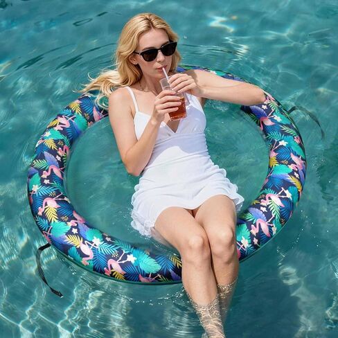 WERNNSAI 3 Pack Pool Floats Set Inflatable Pool Hammock for Adult Soft Mesh Water Hammock Multi-Purpose 4-in-1 Saddle Lounge Chair Hammock Drifter for Swimming Beach Party Lake in Saudi Arabia