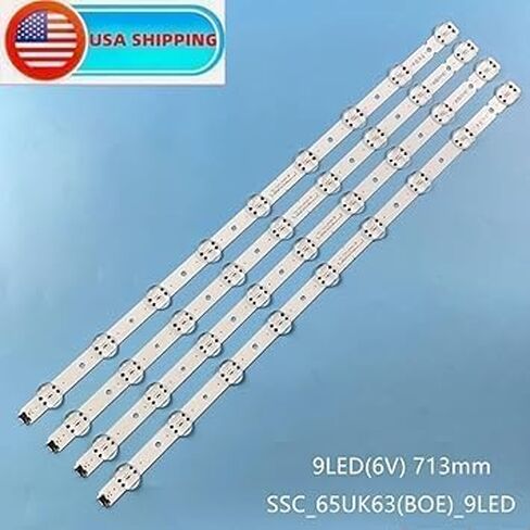 LED Backlight Fit for LG 65UM6900PUA, 65UM7100PLA, 65UK6090PUA, 65UM7100PSA AGF30214701 in Saudi Arabia