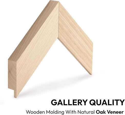 إطار تلفزيون من خشب البلوط الطبيعي لأجهزة تلفزيون Samsung The Frame & PRO (يناسب 2021-2025، 32-85 بوصة)، TCL NXTVISION & PRO، HISENSE CanvasTV (Hisense CanvasTV، 65 بوصة) in Kuwait
