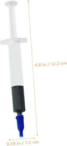 SHINEOFI Thermal Paste 8w High Thermal Conductivity Silicone Grease Set with 1 Syringe + 2 Finger Caps + 1 Spatula for CPU Gpu Cooling and Computer Components Maintenance in Saudi Arabia