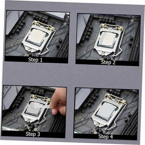 SHINEOFI Thermal Paste 8w High Thermal Conductivity Silicone Grease Set with 1 Syringe + 2 Finger Caps + 1 Spatula for CPU Gpu Cooling and Computer Components Maintenance in Saudi Arabia