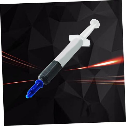 SHINEOFI Thermal Paste 8w High Thermal Conductivity Silicone Grease Set with 1 Syringe + 2 Finger Caps + 1 Spatula for CPU Gpu Cooling and Computer Components Maintenance in Saudi Arabia