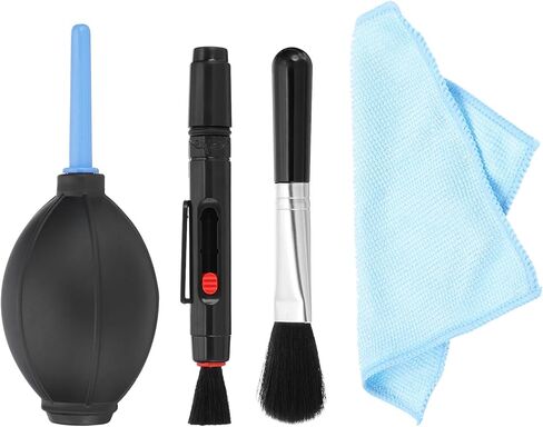 Generic Camera Cleaning Kit, Lens Cleaner Kits with Lens Brush Pen, Microfiber Cleaning Cloth Cleaning Tool Accessories for Camera, SLR, Telescope, Magnifying Glass, Phone,1 Set in Saudi Arabia