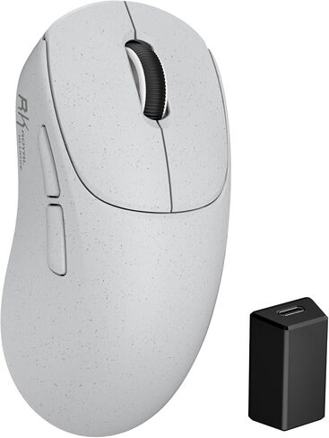 RK ROYAL KLUDGE MG5 8K Wireless Gaming Mouse, 42K DPI PAW3950 Sensor, 56g Lightweight Ergonomic Mouse, Dual 8000Hz Polling Rate, Tri-Mode 2.4G/BT/USB-C, Programmable Web Drive for PC Win/Mac in Saudi Arabia