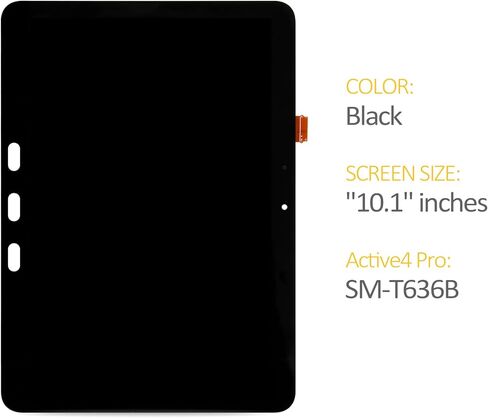 استبدال الشاشة الأصلية A-MIND OEM لجهاز Samsung Galaxy Tab Active4 Pro SM-T636B 10.1 بوصة شاشة LCD عالية الجودة تعمل باللمس مع أدوات in Saudi Arabia
