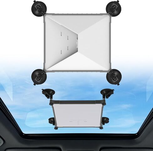 لإكسسوارات Starlink Mini Suction Cup Mount Starlink Mini لأسقف السيارة أو النوافذ، مجموعة تثبيت آمنة للأقمار الصناعية، إشارة قوية ثابتة بالشفط، للمركبات الترفيهية والقوارب ورحلات الطرق والقوارب والنوافذ in Kuwait