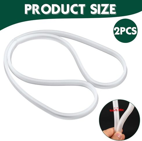2pcs Cooler Box Sealing Rings, Silicone Cooler Lid Gasket Replacement Compatible with Stanley 16 QT Cooler Box in Saudi Arabia