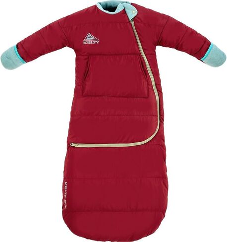Kelty Space Cadet Infant and Toddler Sized Arms-Out Sleeping Bag, 30-40F Degree Rated, 8M-4T, Fleece-Lined Hand Covers in Saudi Arabia
