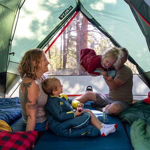 Kelty Space Cadet Infant and Toddler Sized Arms-Out Sleeping Bag, 30-40F Degree Rated, 8M-4T, Fleece-Lined Hand Covers in Saudi Arabia