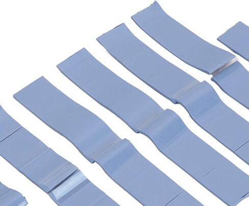 Phone Motherboard Thermal Conductive Silicone Pad 50Pcs, 30x30x2mm, 4W / - High Heat Dissipation, Electrical Insulation, Suitable for GPU and CPU Cooling in Saudi Arabia