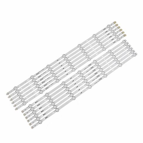 12 قطعة/مجموعة شرائط الإضاءة الخلفية LED لـ Vizio 65''TV E65-D3 SVG650A28 V650DJ4-QS5 SVG650A07 in Kuwait