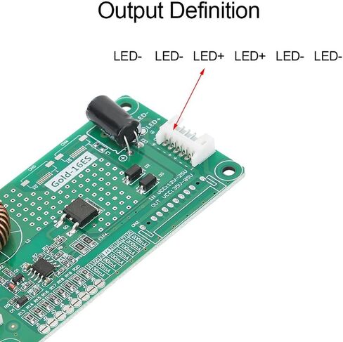 Universal 10-42 Inch TV LED Backlight Driver Board – 12V Boost Adapter for LCD Display Repair, Constant Current Control with Ultra-Thin Design in Saudi Arabia