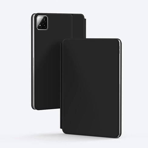 Magic Keyboard Case for Xiaomi Mi Pad 5/5 Pro 11inch English Wireless Backlit Keyboard Case with Trackpad Floating Cantilever Stand Multi-Touch Trackpad for XiaoMi Pad 5/5 Pro (Black) in Saudi Arabia