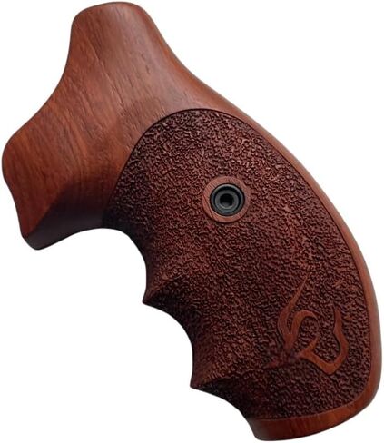 New! Grips Compatible with Taarus Small Frame M85 605 850 851 905 941 .38 Special Style Rough Texture (Thai Handmade) in Saudi Arabia