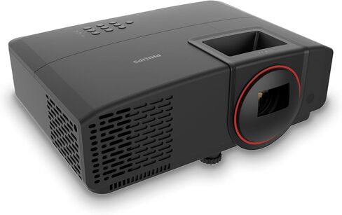 Philips، جهاز عرض ذكي GamePix 800، DLP، مسرح منزلي، 1920 × 1080 بكسل، Full HD، معدل تحديث 120 هرتز، Google TV، 2500 لومن، أسود in Saudi Arabia