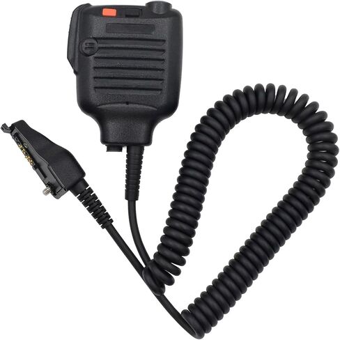 KMC-25 Speaker Microphone for Kenwood Walkie Talkies NX200 NX300 NX330 NX410 NX5200 NX5300 TK2180 TK3180 TK5210G TK5310 TK3140 TK3185 TK385 KMC25 Radios Shoulder Mic in Saudi Arabia