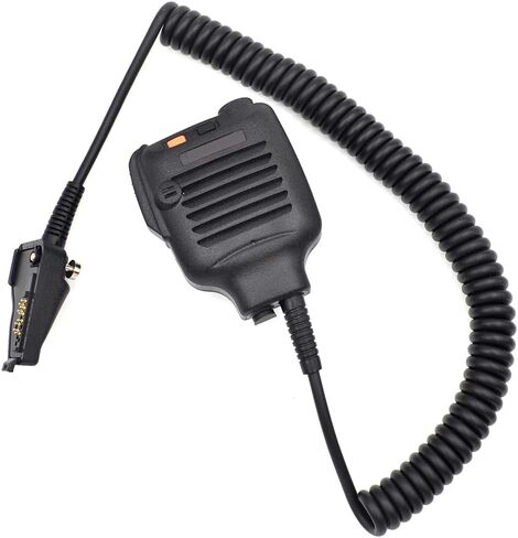 KMC-25 Speaker Microphone for Kenwood Walkie Talkies NX200 NX300 NX330 NX410 NX5200 NX5300 TK2180 TK3180 TK5210G TK5310 TK3140 TK3185 TK385 KMC25 Radios Shoulder Mic in Saudi Arabia