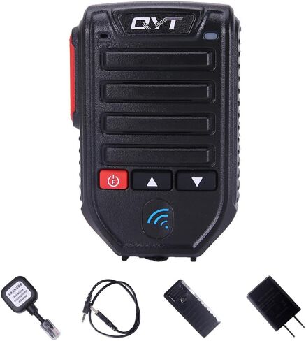 BT-89 Bluetooth Wireless Handheld Microphone Speaker for KT-8900 Mobile Radio KT-8900D Car Radio Tansceiver 3.5mm Jack with USB Cable in Saudi Arabia