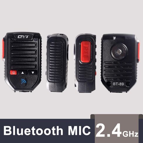 BT-89 Bluetooth Wireless Handheld Microphone Speaker for KT-8900 Mobile Radio KT-8900D Car Radio Tansceiver 3.5mm Jack with USB Cable in Saudi Arabia